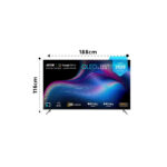 شاشة ارو سمارت 85 بوصة Google TV - 4K UHD - QLED