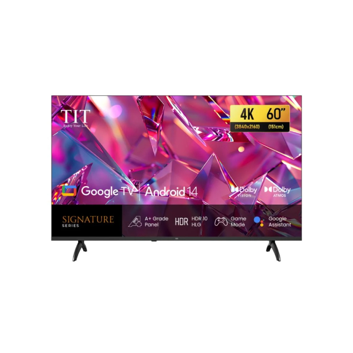 شاشة 60 بوصة TIT أندرويد 14 4K UHD - Google TV شاشة 60 بوصة TIT أندرويد 14 4K UHD - Google TV
