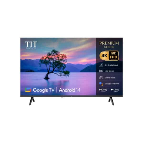 شاشة 50 بوصة TIT سمارت أندرويد 14 - 4K