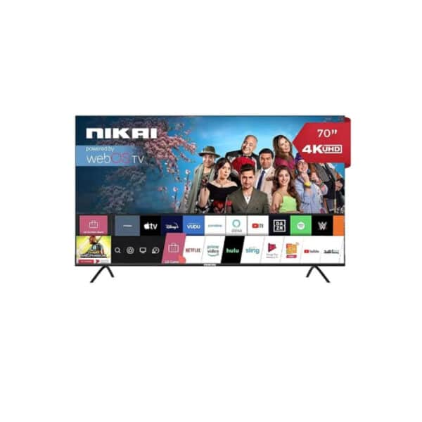 شاشة نيكاى سمارت 70 بوصة WebOS - QLED