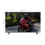شاشة سمارت ارورا 55 بوصة 4K UHD-QLED Android 14