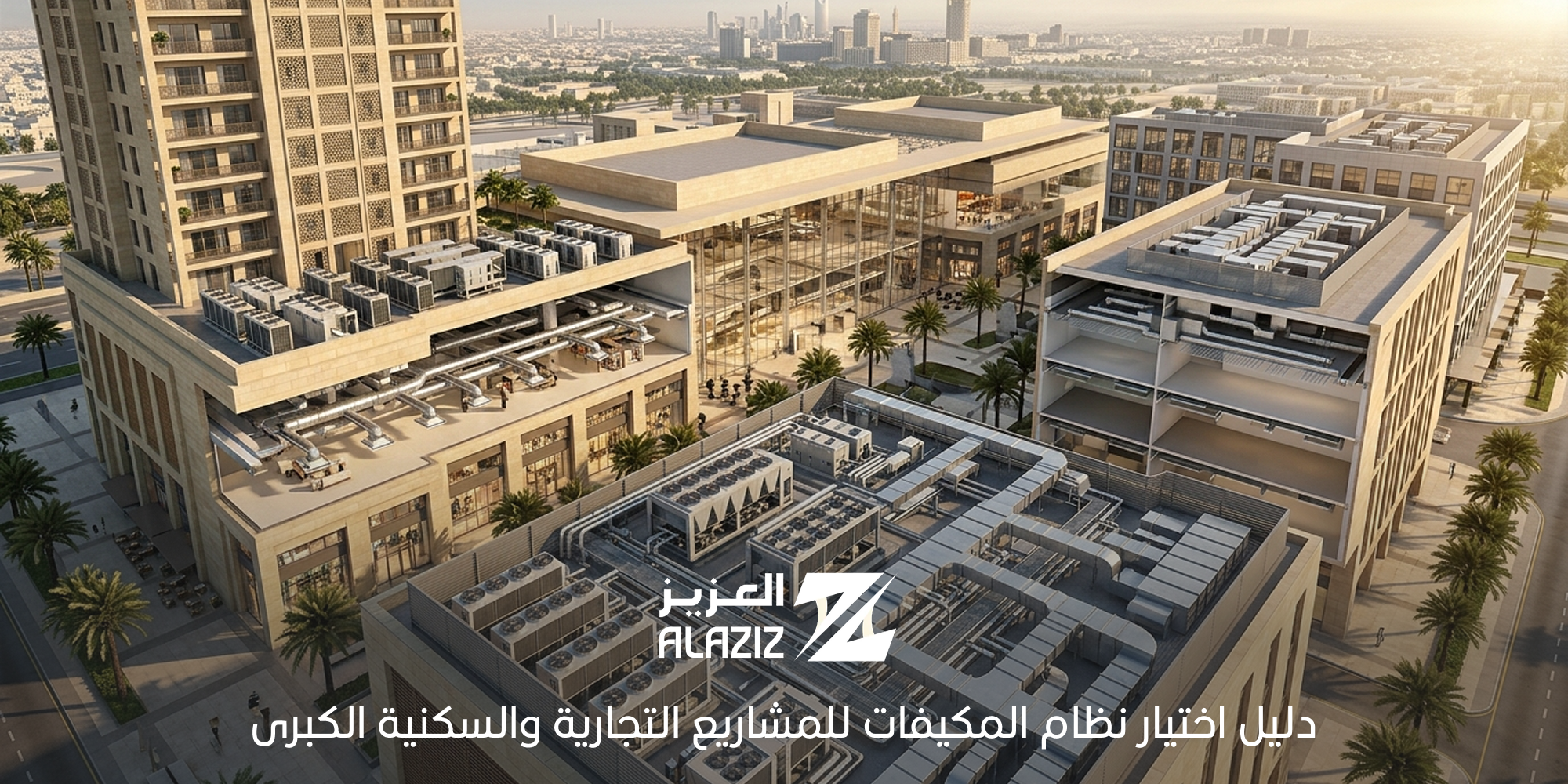 نظام مكيفات للمشاريع التجارية