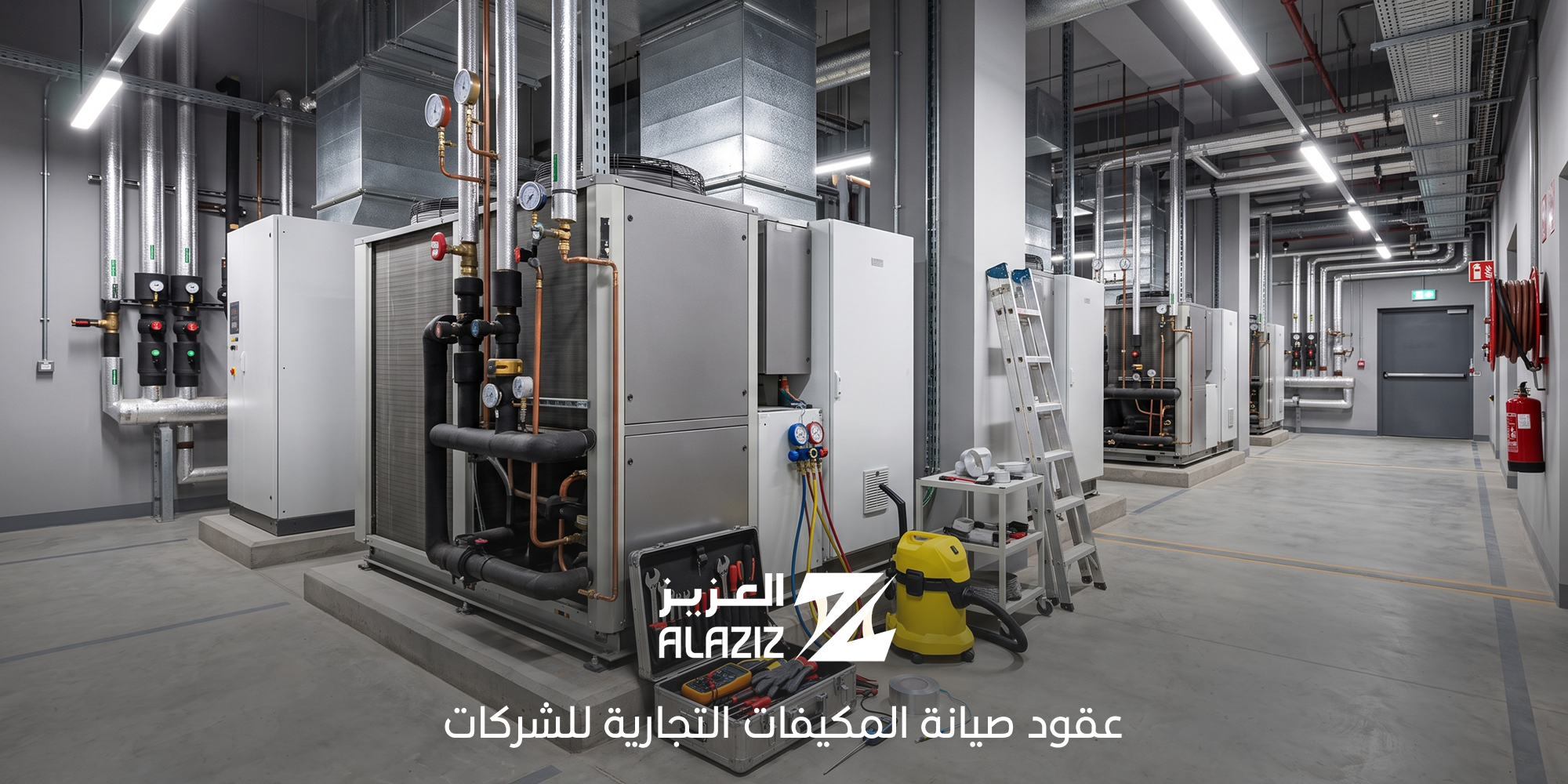 عقود صيانة المكيفات التجارية للشركات